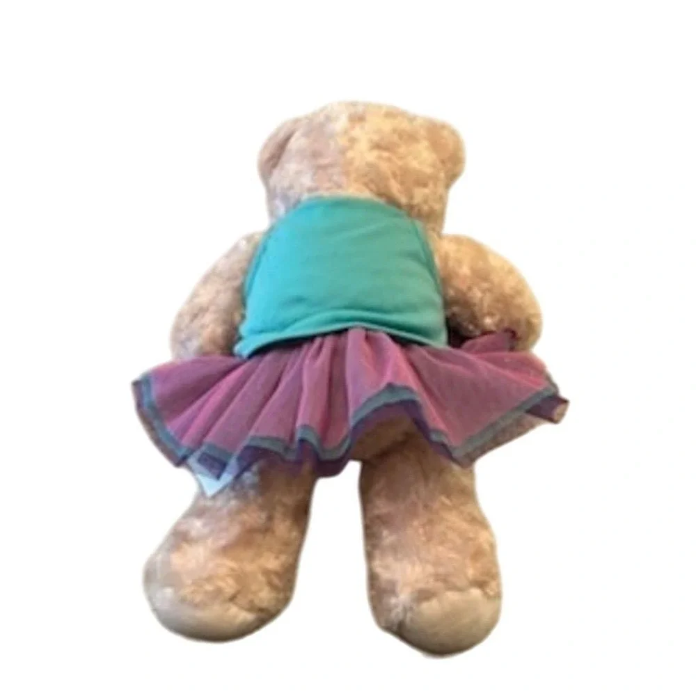 Build-A-Bear Workshop Mermaid Bear‎ Plush with Dress Multicolor NWT